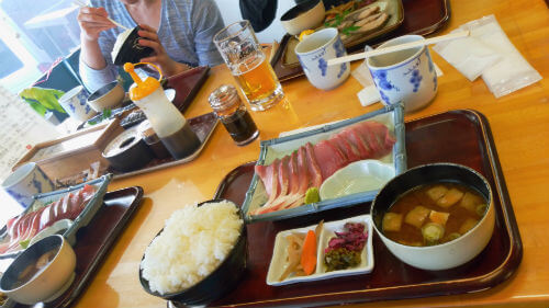 伊豆高原だんらんの寒ブリ定食