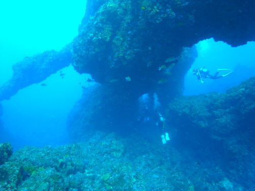 八丈島アーチ