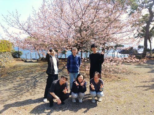 海と桜＠伊豆海洋公園｜ダイビングショップアリエス